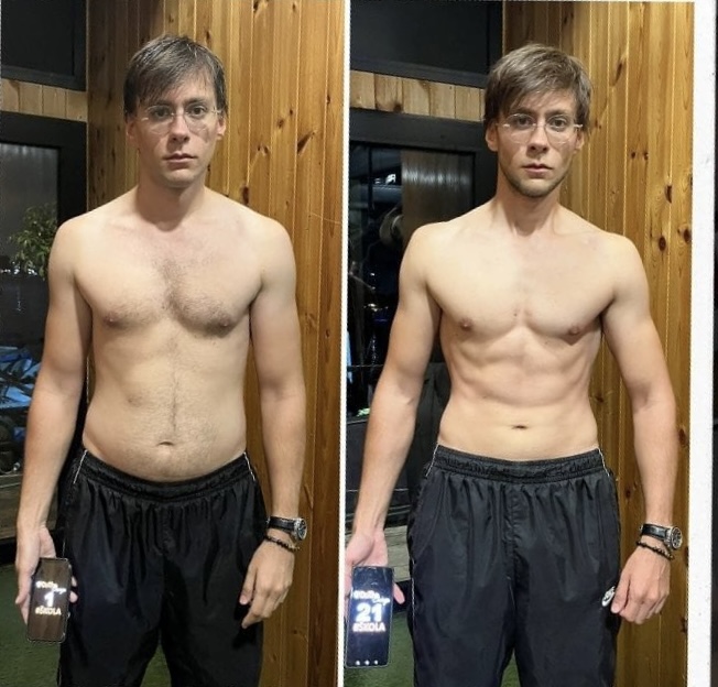 Winner of the TWA July 1–21 Transformation Challenge